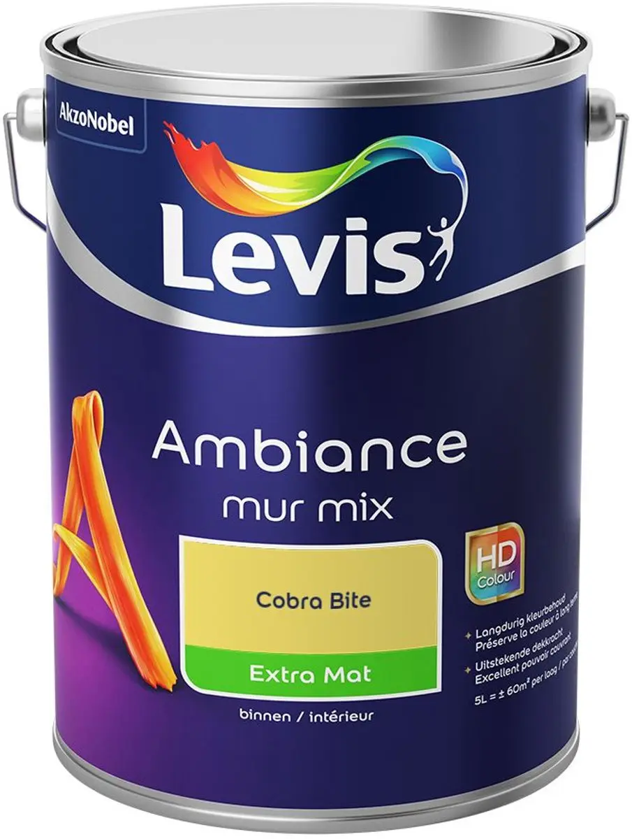Levi's Ambiance Mur Extra Mat Mix Cobra Bite Mengverf 5L