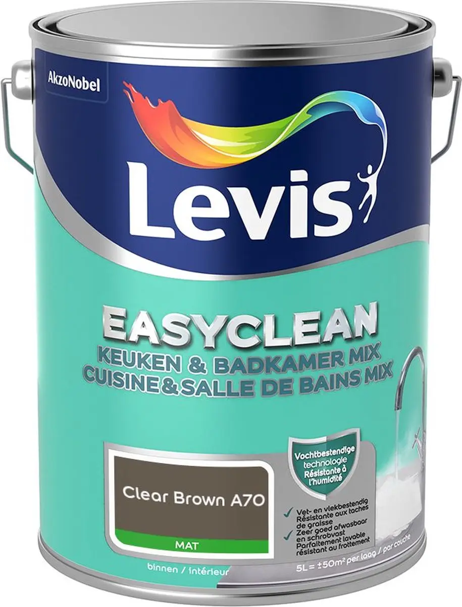 Levi's Easyclean Mengverf Clear Brown A70