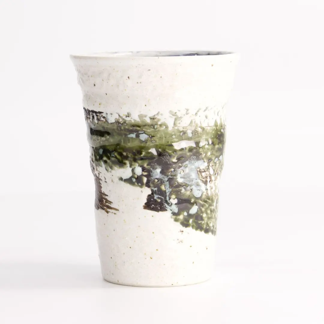 Tokyo Design Studio Craft Cup White Brush