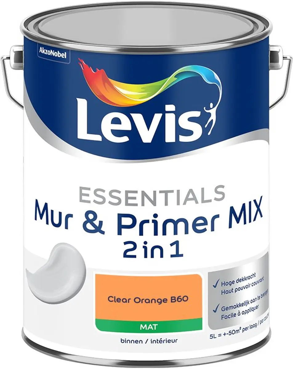 Levi's Essentials Mur & Primer Mix Clear Orange B60