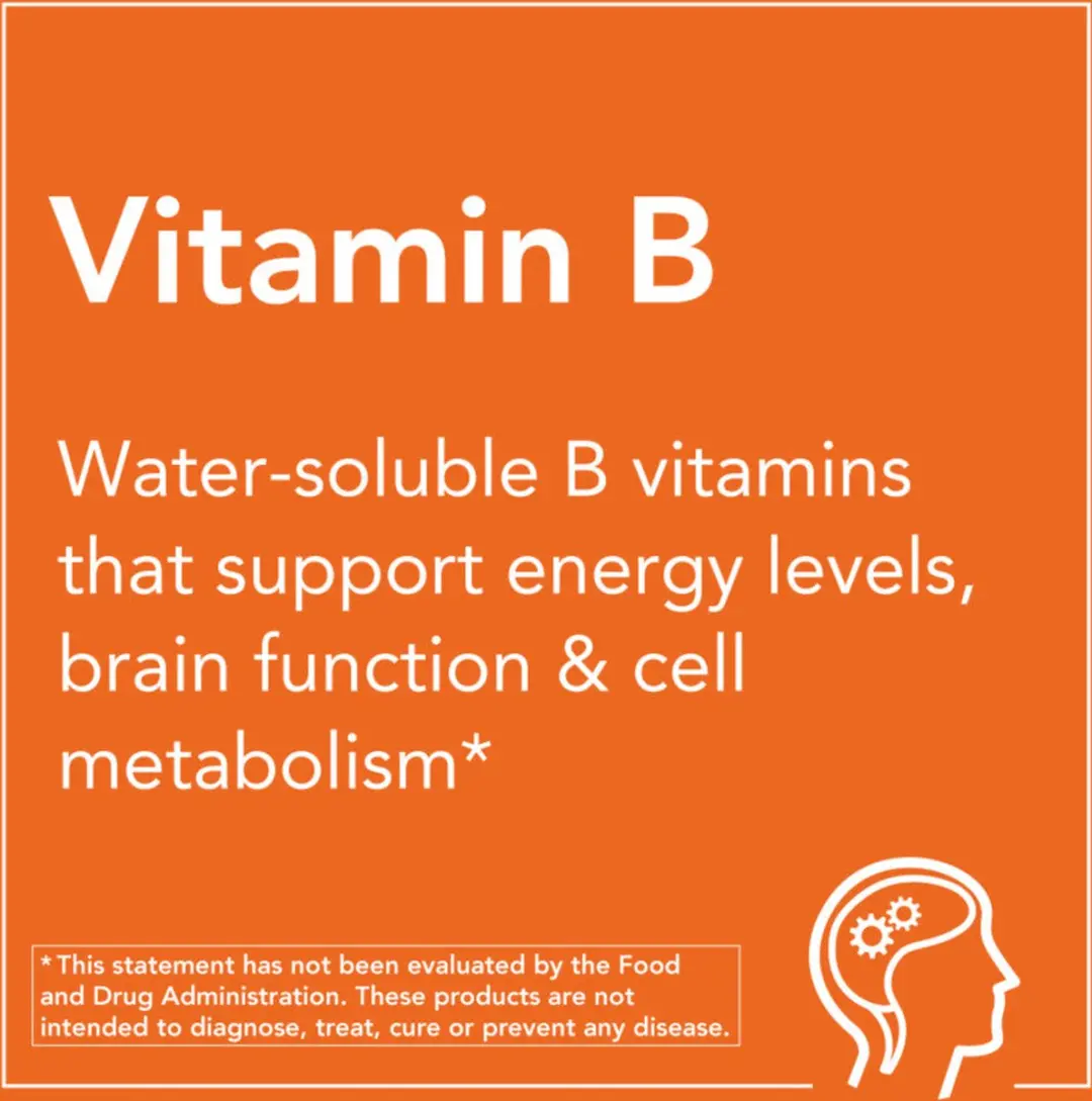 Now Foods Vitamine B50 100 tabletten - 50mg