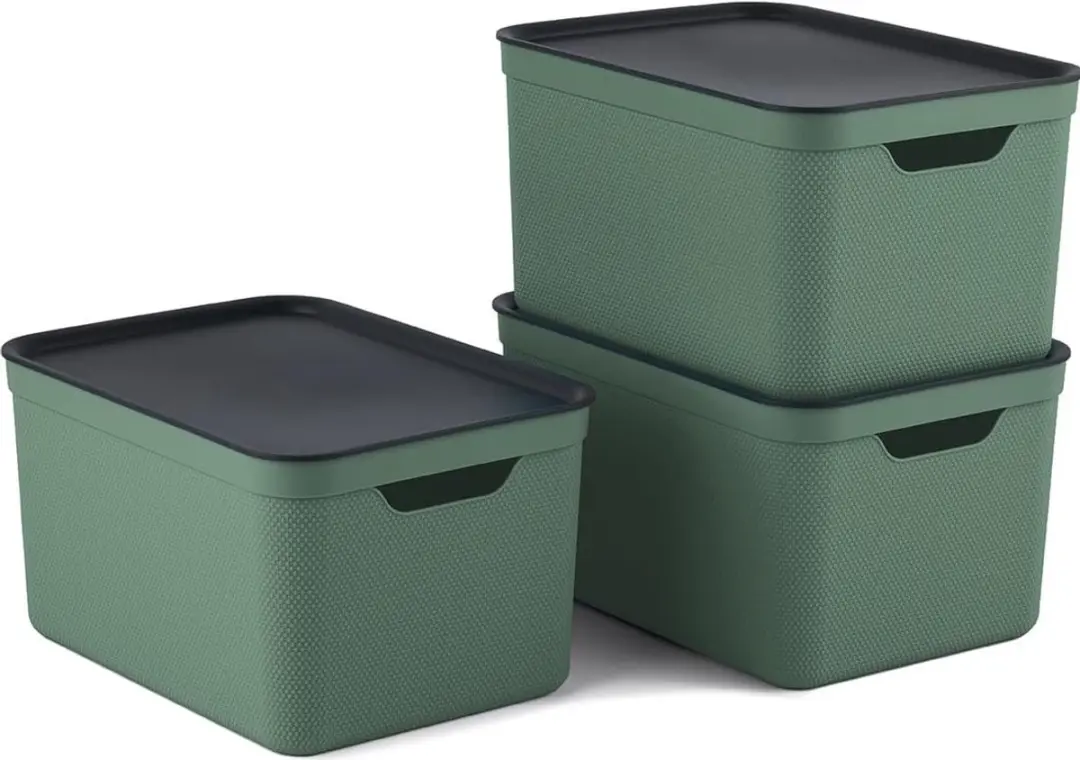 Rotho Jive Opbergboxen 3x16L