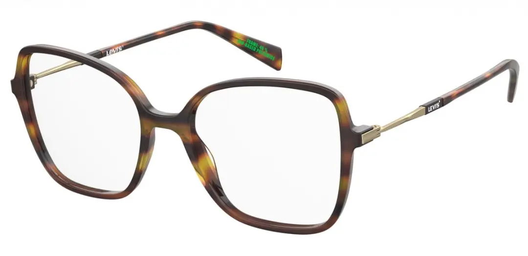 Levi's LV 1075 Havana Brilmonturen