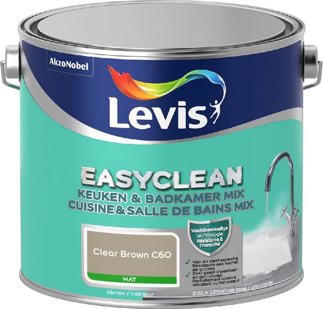 Levi's Easyclean Mengverf Clear Brown C60
