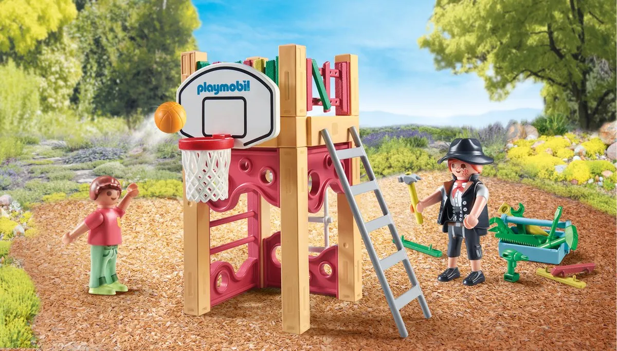 Playmobil Starter Pack Timmerman 71475 - Multicolor - afbeelding 6 van 6