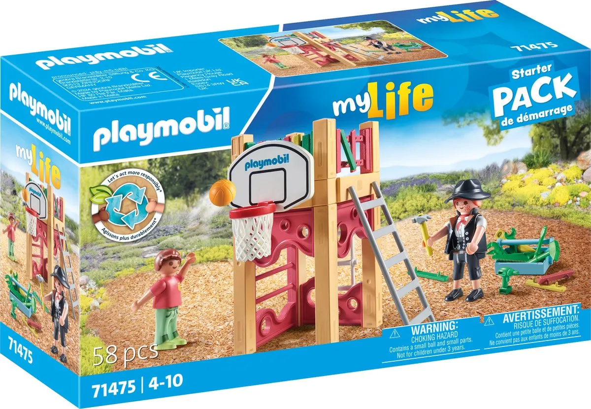 Playmobil Starter Pack Timmerman 71475