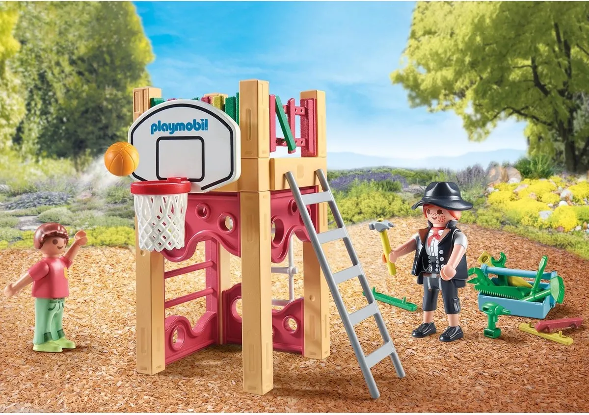 Playmobil Starter Pack Timmerman 71475 - Multicolor