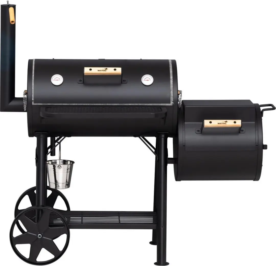 Mustang Georgia L Off-set Smoker - 80kg - 72x37cm - afbeelding 6 van 6