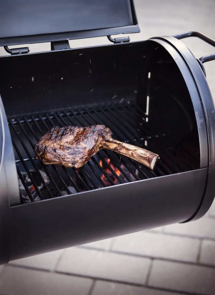 Mustang Georgia L Off-set Smoker - 80kg - 72x37cm