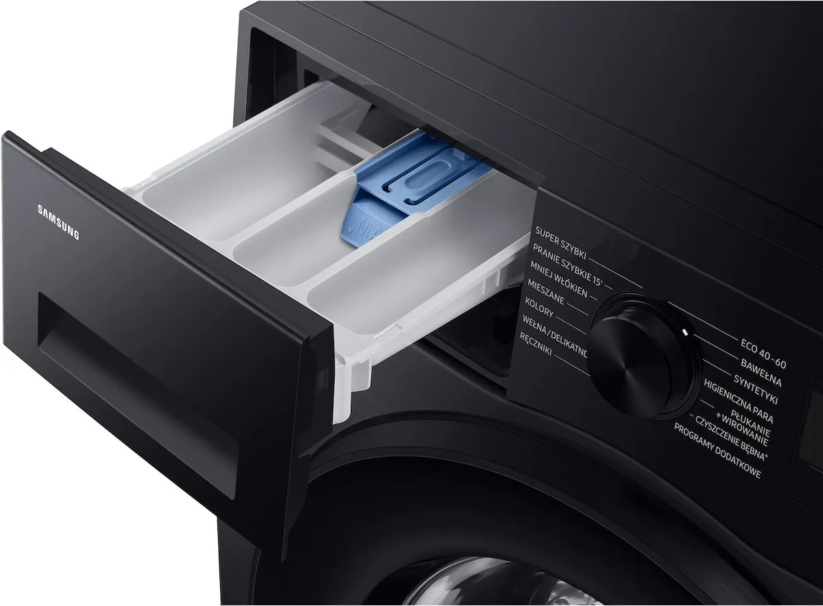Samsung WW90DG5G34AB Wasmachine 9kg - 14 Programma's - Zwart