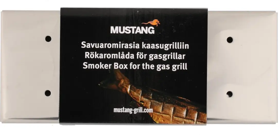Mustang Smoke Aromabox voor Gasbarbecue - RVS