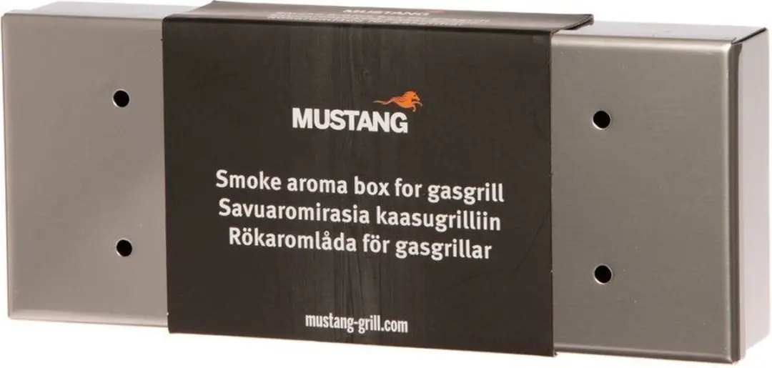 Mustang Smoke Aromabox voor Gasbarbecue - RVS