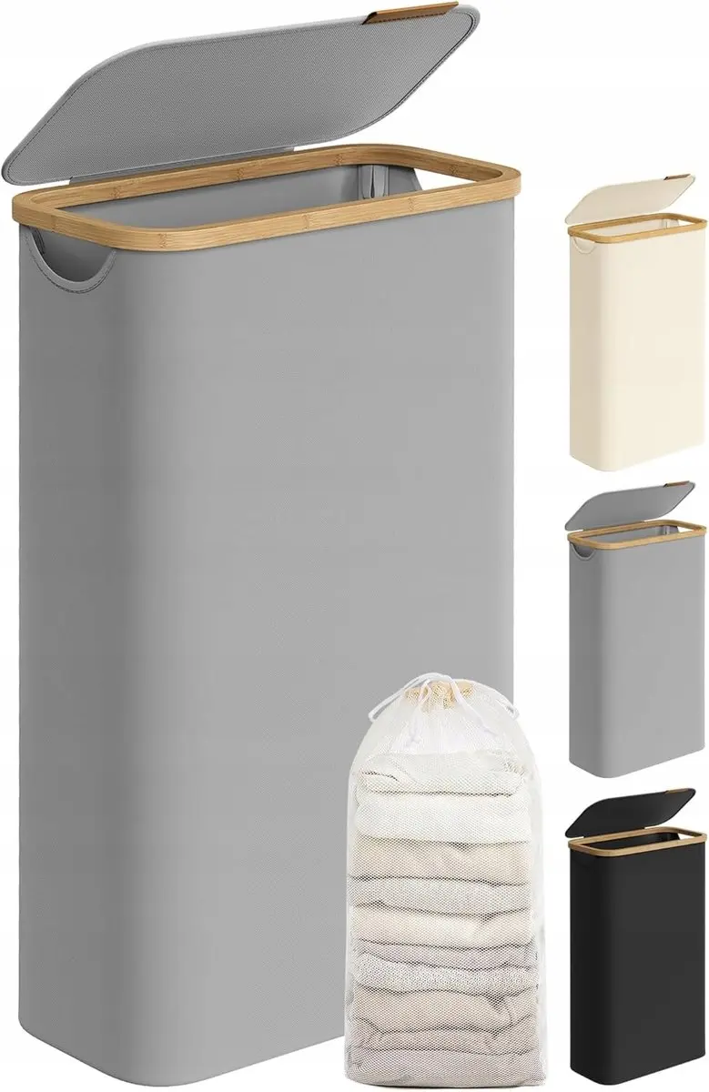 Songmics Opvouwbare Wasmand 65L