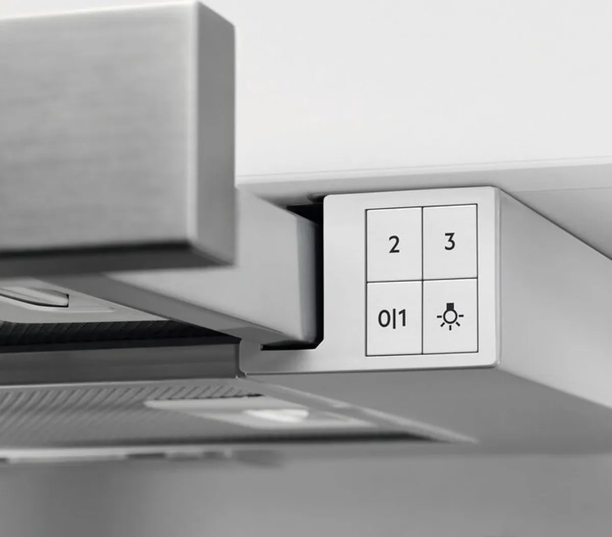 AEG DPB3622S Semi-inbouw Afzuigkap 330m³/u - Zilver