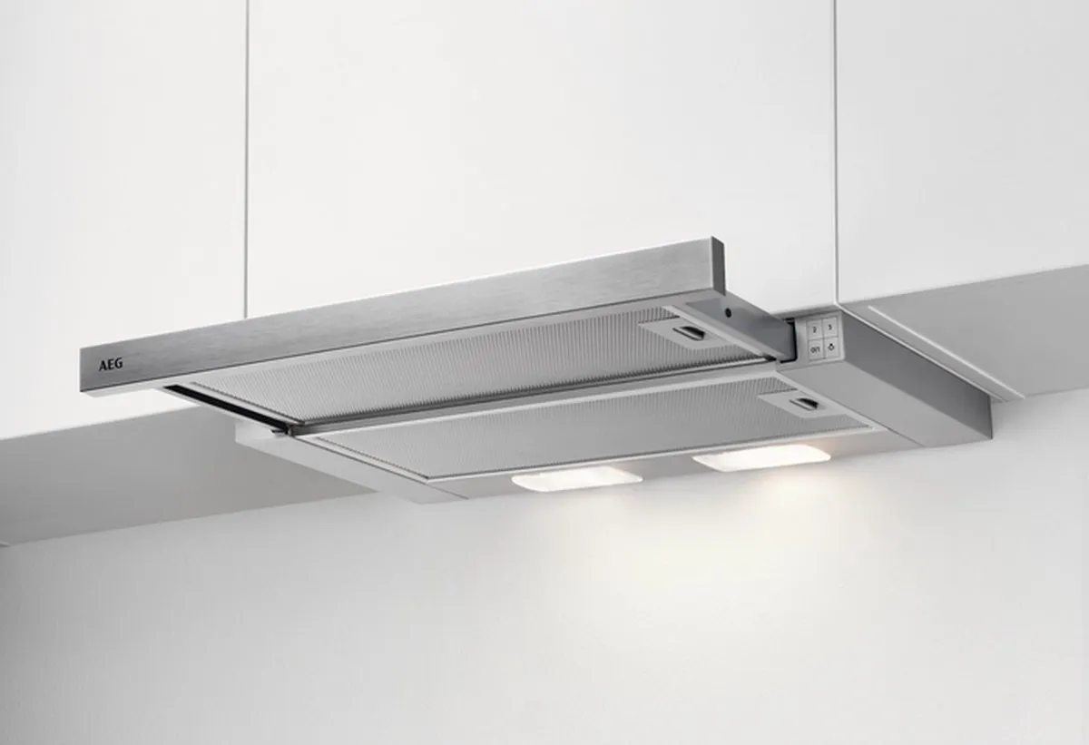 AEG DPB3622S Semi-inbouw Afzuigkap 330m³/u