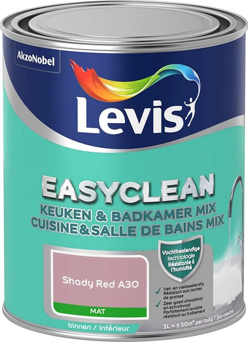 Levi's Easyclean Mengverf Shady Red A30