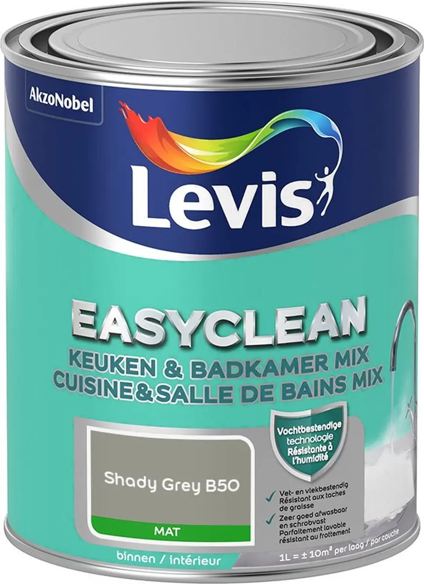Levi's Easyclean Mengverf Shady Grey B50