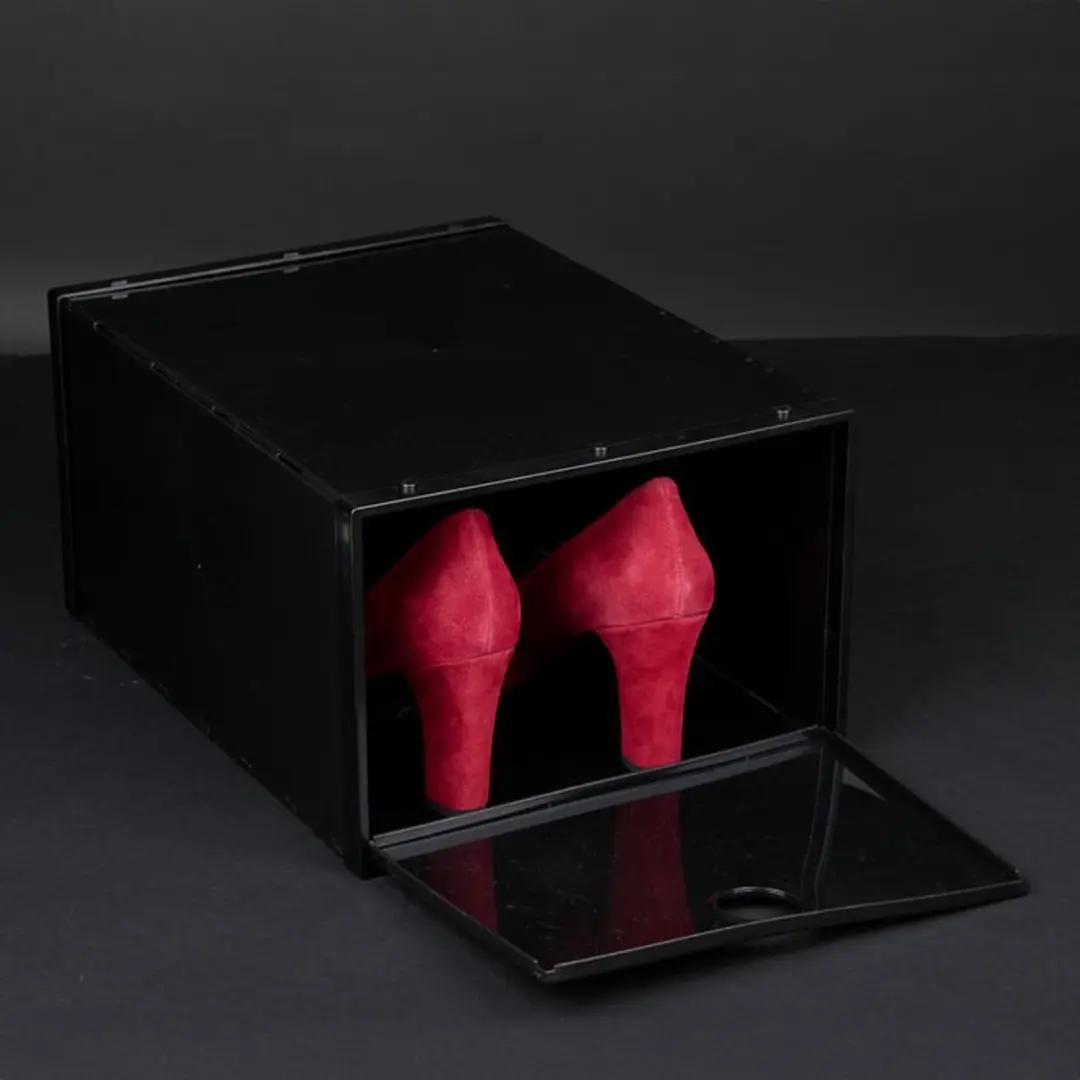 Alpina Schoenendoos Opbergbox 36,5x27x18,5cm - Transparant