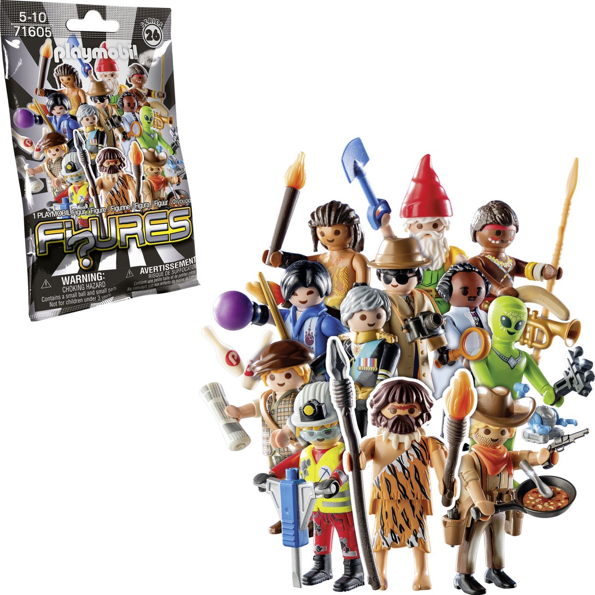 PLAYMOBIL® PLAYMOBIL-Figuren Jongens (Serie 26) - P-71605