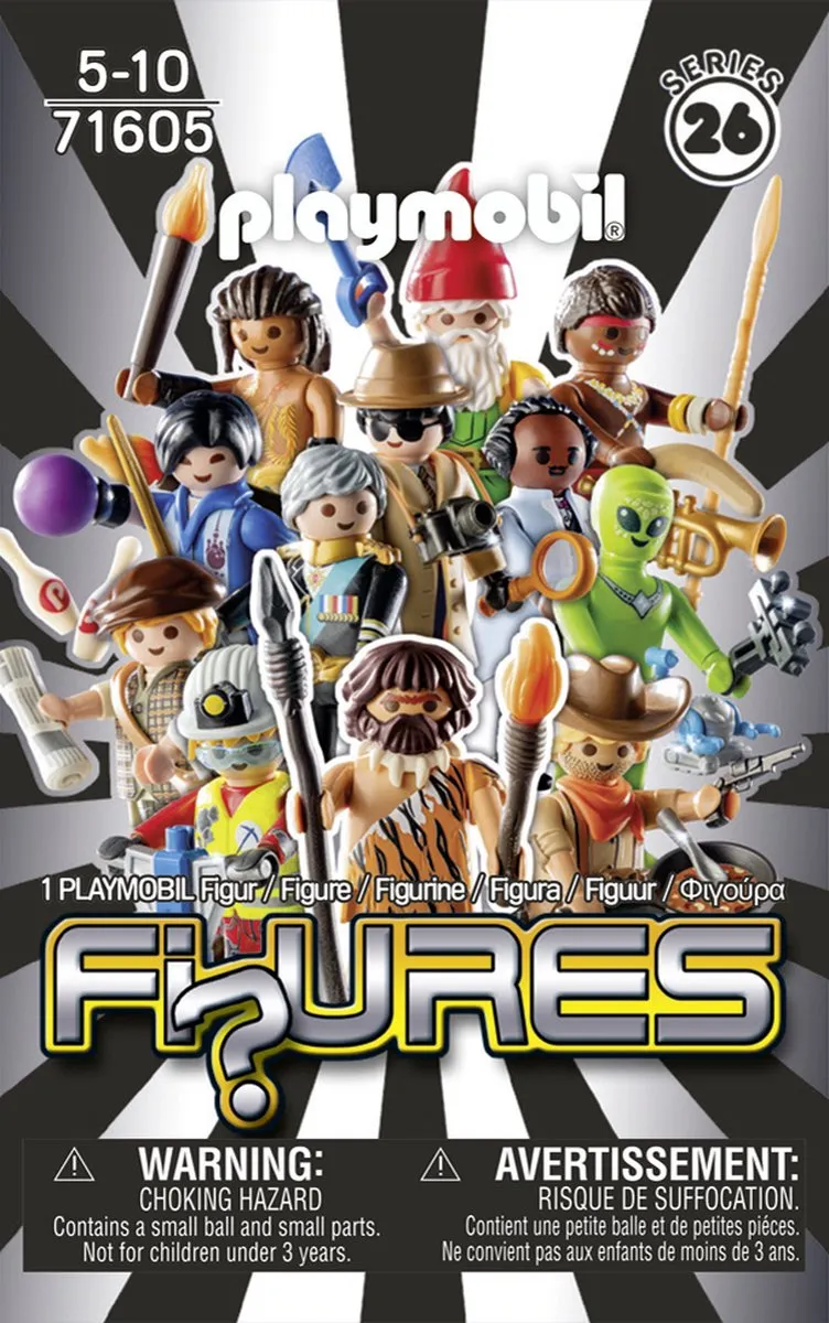 Playmobil Figuren Jongens Serie 26 P-71605 - Meerkleurig