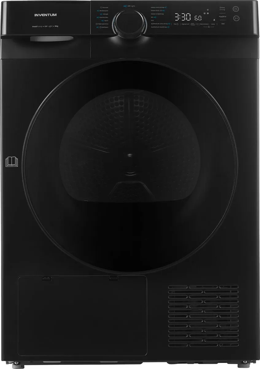 Inventum VDW9030B Warmtepompdroger 9kg