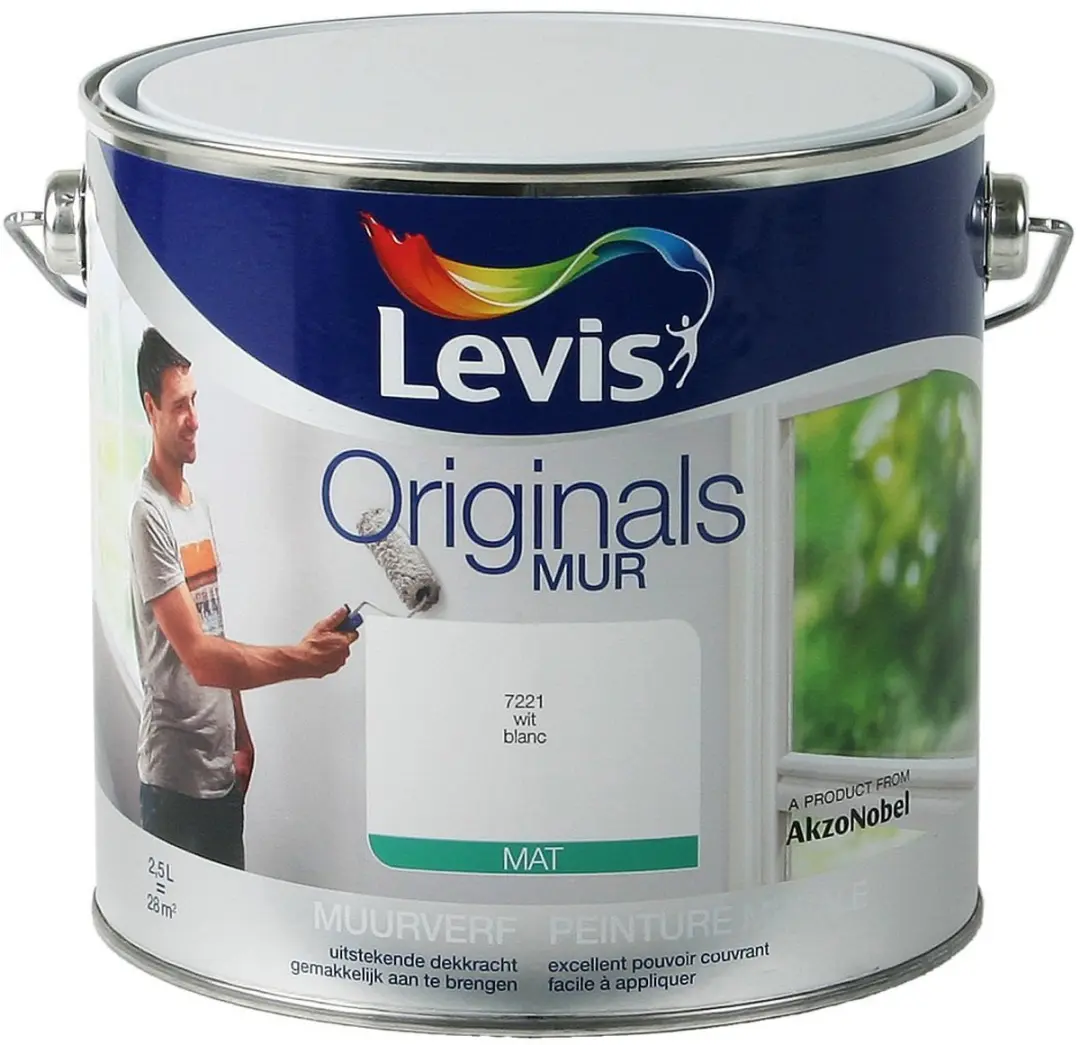 Levi's Originals Muurverf Kleibruin 5L
