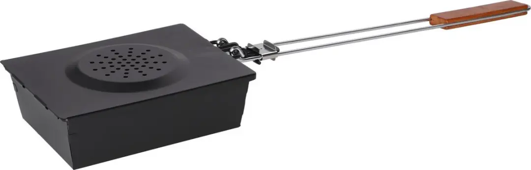 Mustang Popcornpan BBQ Gereedschap 18cm - Wit