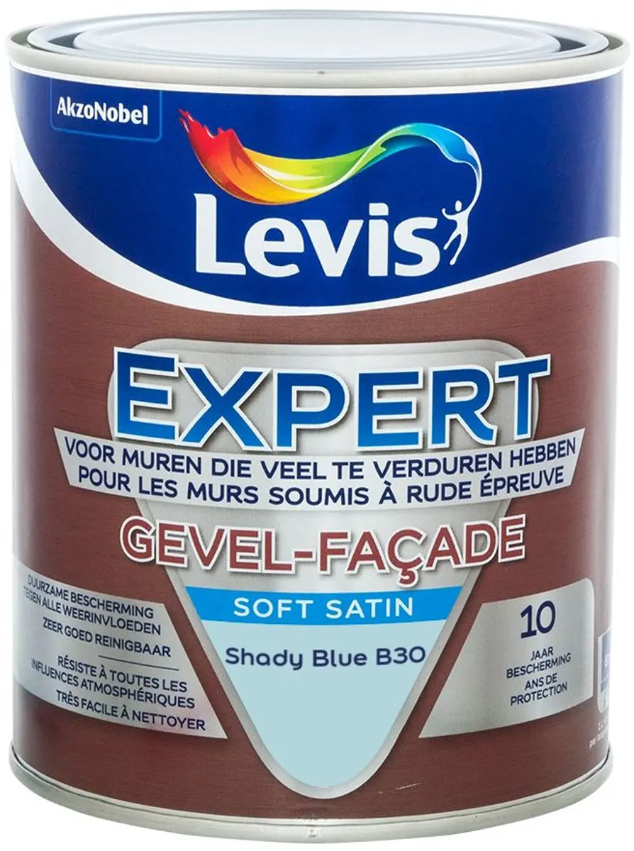 Levi's Expert Gevel Mix Shady Blue B30 Mengverf 1L