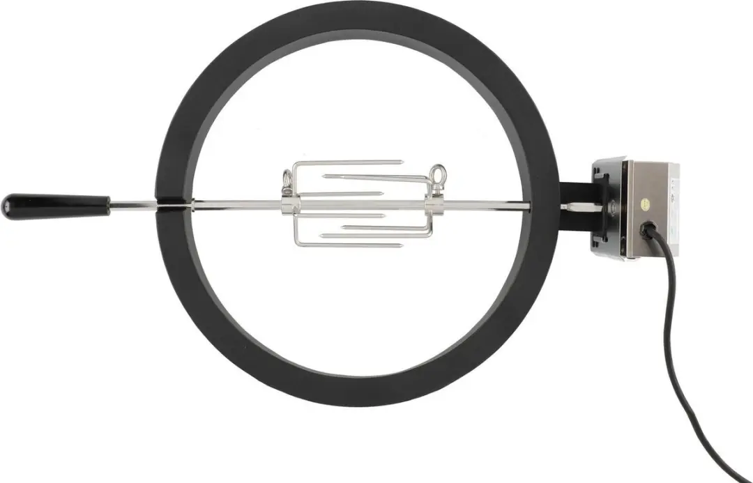 Mustang Rotisserie Kit 325408 voor Kamado - Elektromotor - Zwart