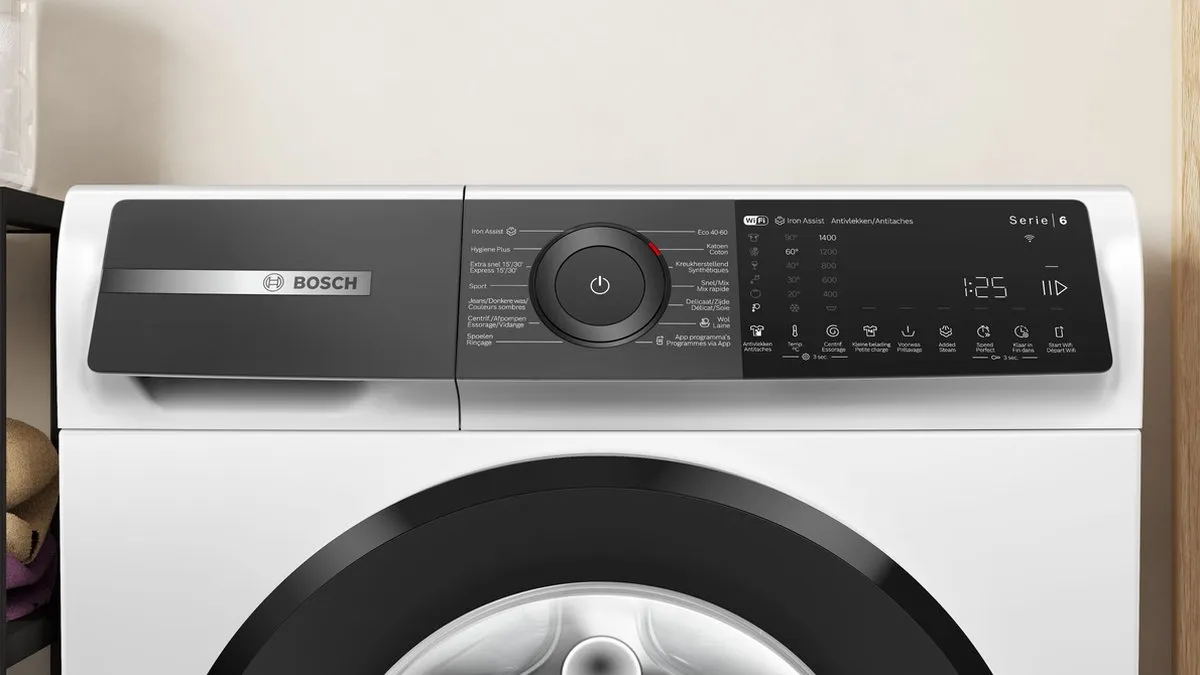 Bosch WGH2440AFG Serie 6 Wasmachine 9kg - Wit