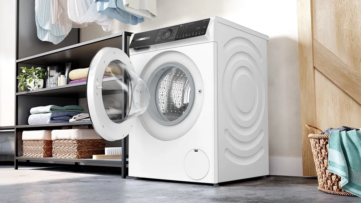 Bosch WGH2440AFG Serie 6 Wasmachine 9kg - Wit - afbeelding 6 van 6