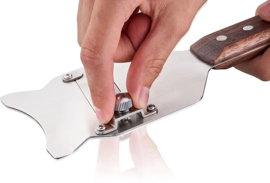 GEFU LAMEZZA Truffelschaaf RVS - Traploos verstelbaar tot 2,5mm