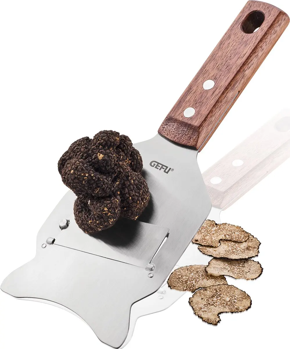 GEFU LAMEZZA Truffelschaaf RVS - Traploos verstelbaar tot 2,5mm