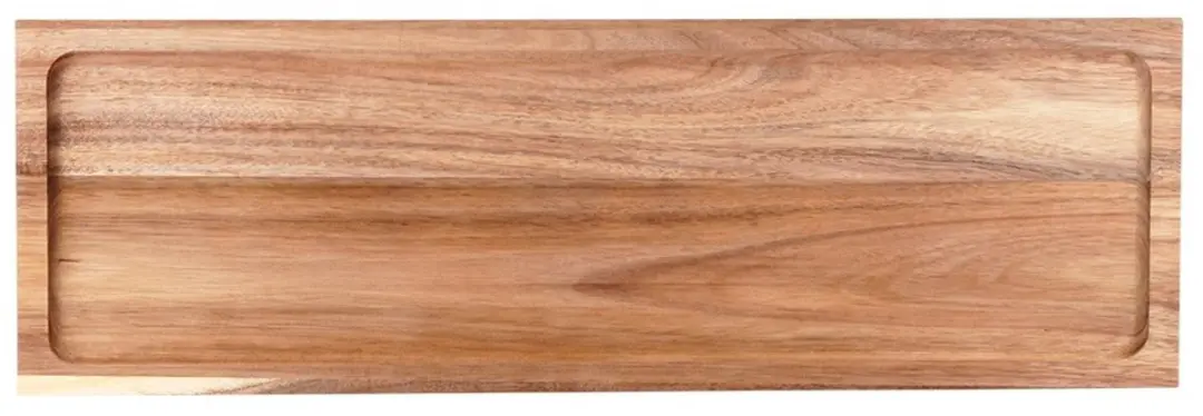 Excellent Houseware Houten Serveerplank 55x18cm - Natuurlijk
