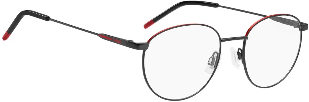 Hugo HG 1180 Brilmontuur - Matte Black/Red