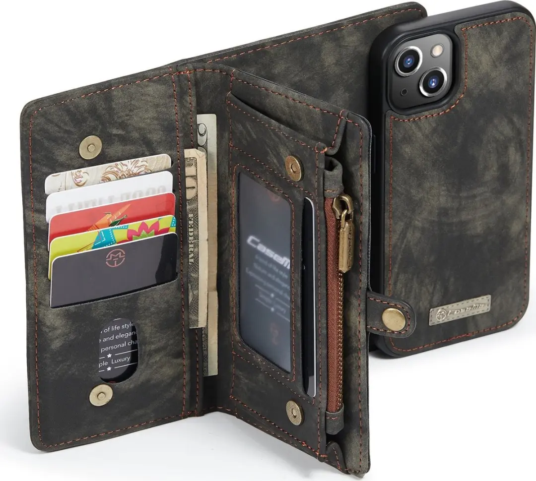 Caseme Luxe Wallet Bookcase iPhone 13 614537