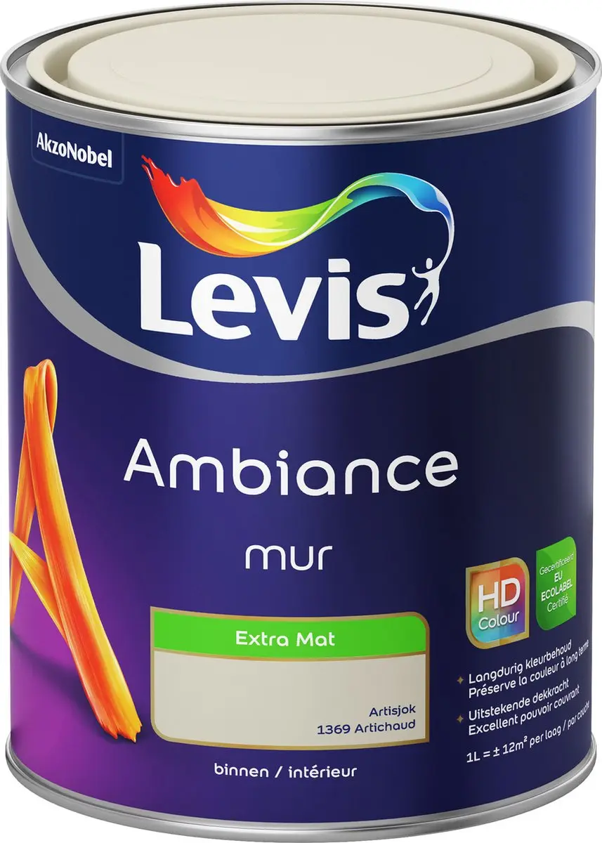 Levi's Ambiance Mur Extra Mat Artisjok 1L