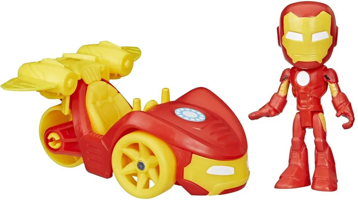 Hasbro Marvel Spidey and His Amazing Friends Iron Racer