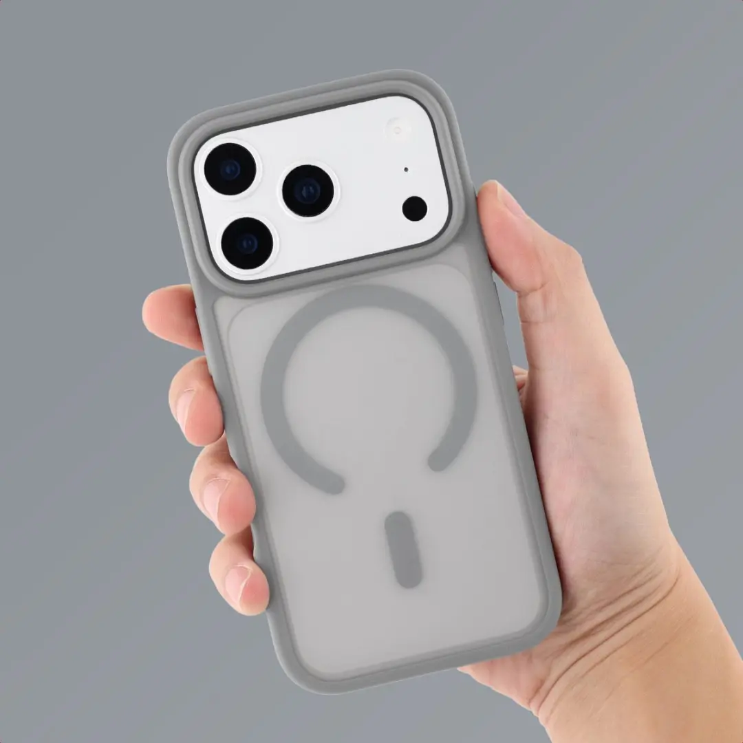 imoshion Hoesje iPhone 17 Pro Max - Grijs - MagSafe