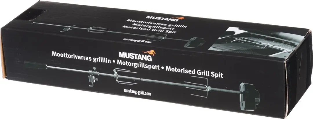 Mustang Universele Rotisseriekit 312849 - Draaispit voor Barbecue - Grijs