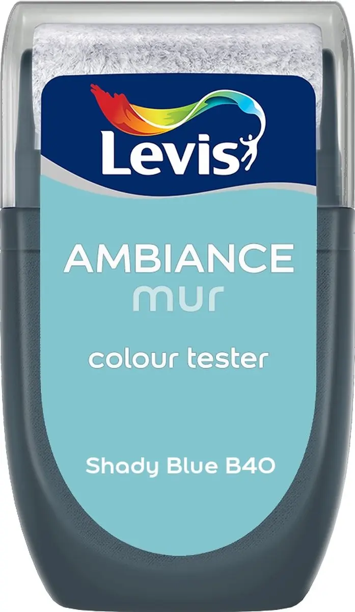 Levi's Muurverf Kleurtester Shady Blue B40