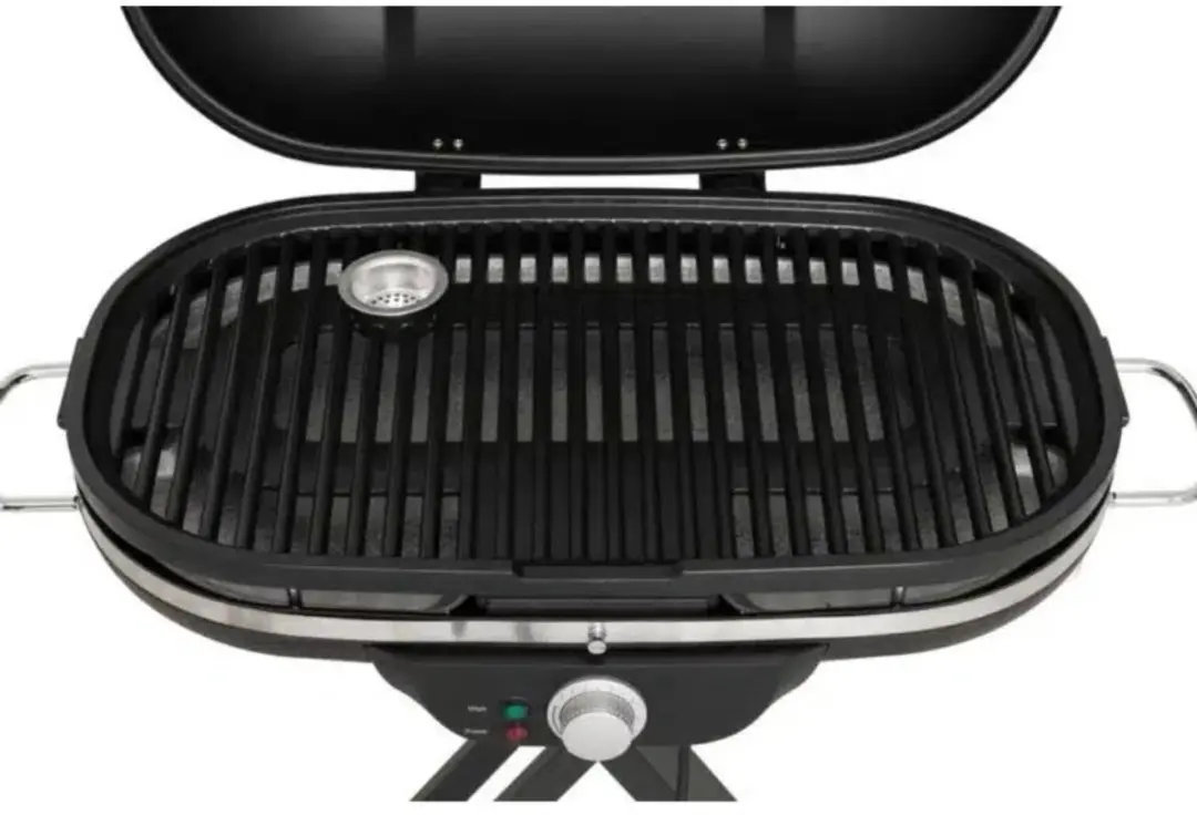 Mustang Voyage Elektrische Grill 2400W - 54x32cm - Zwart