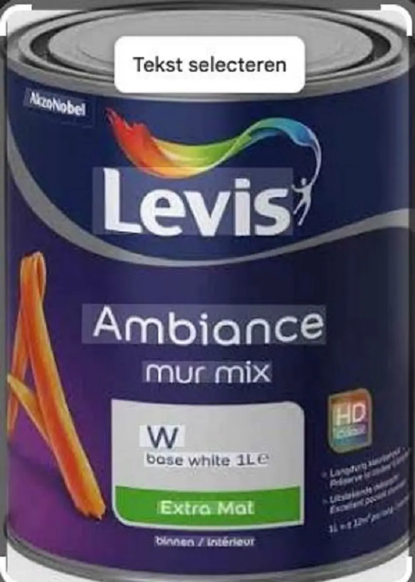 Levi's Ambiance Mur Extra Mat RAL 9010