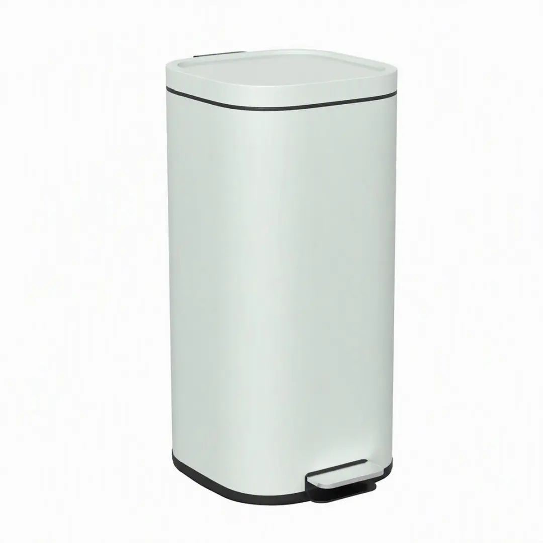 Homcom Metallieke Vuilnisbak 30L