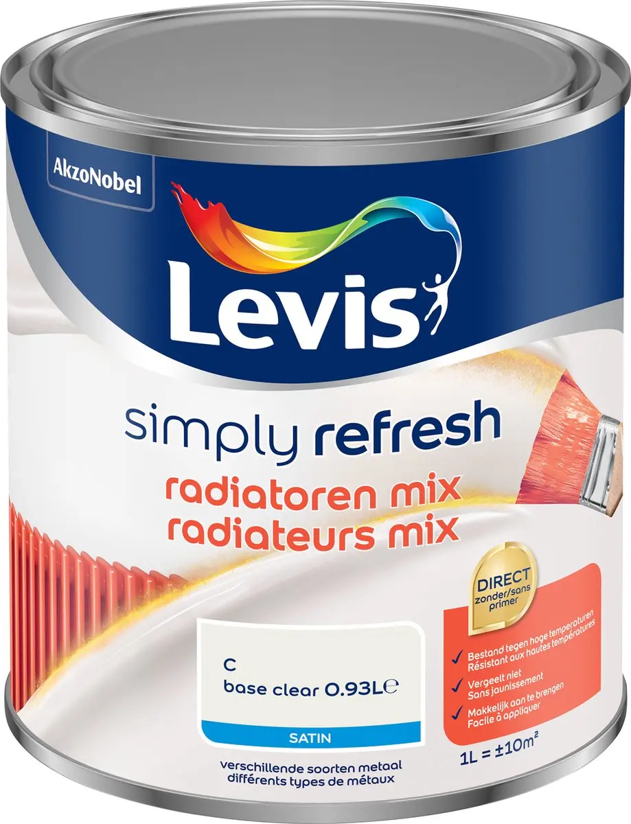 LV SR RADIATOREN SATIN MIX CLEAR 930ML
