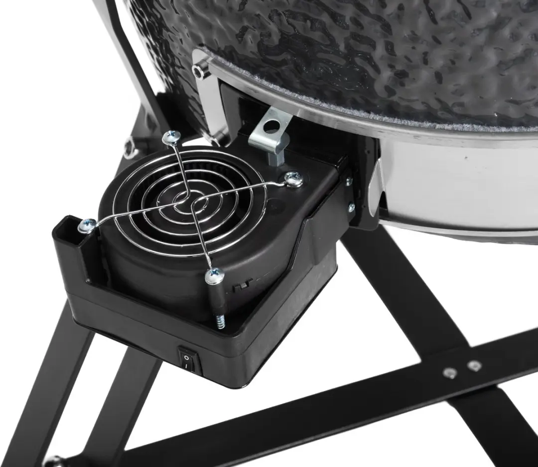 Mustang Kamado Ventilator - Zwart