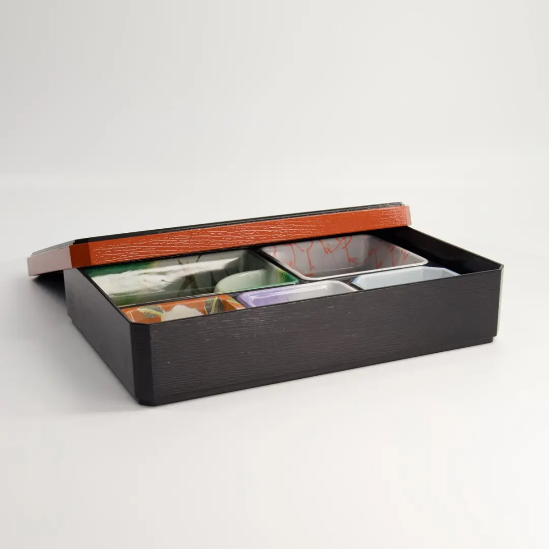 Tokyo Design Studio Matsukado Bento Box - Zwart - 30,7x21,5cm