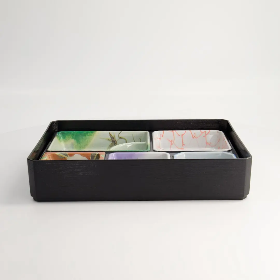 Tokyo Design Studio Matsukado Bento Box - Zwart - 30,7x21,5cm