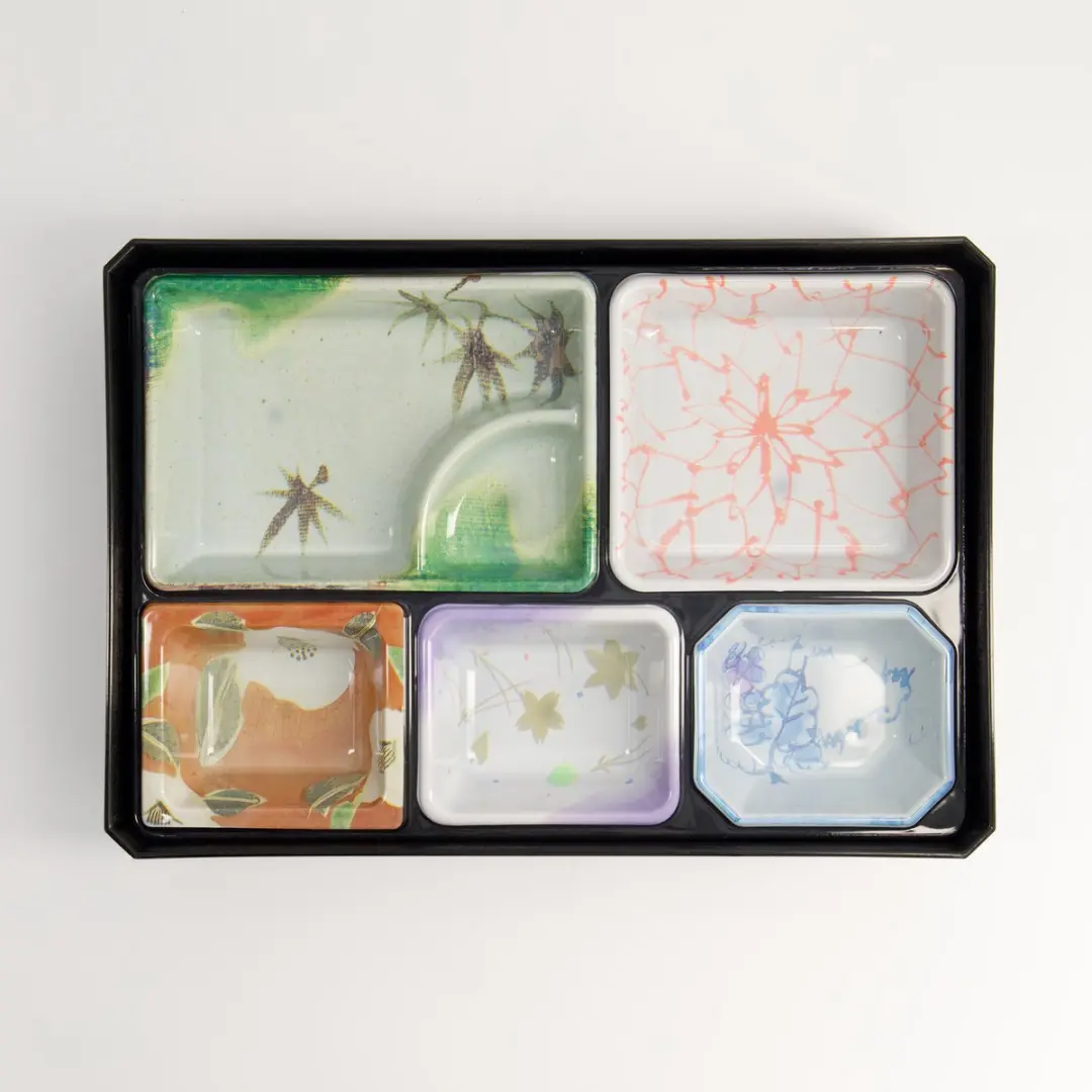 Tokyo Design Studio Matsukado Bento Box - Zwart - 30,7x21,5cm