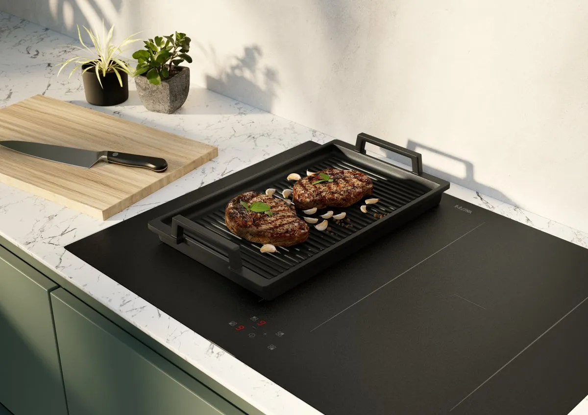 Etna KIF472MG Inductiekookplaat 70cm - 4 Zones - Zwart Matglas - afbeelding 6 van 6